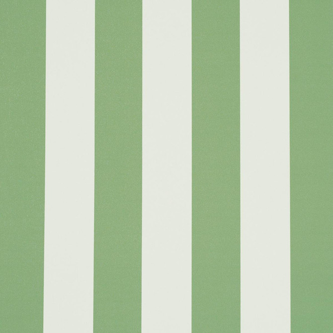 Emma Stripe Apple Green 5017216 by Schumacher Wallpaper Perennial Favorites 2.5" - Fabric Carolina -