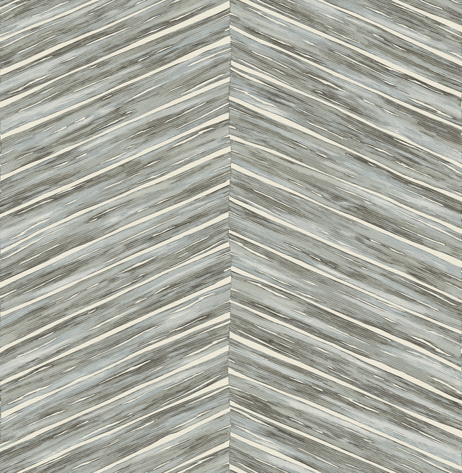 Aldie Light Blue Chevron Weave Wallpaper by Brewster Kitchen & Bath Essentials Covers about 56.4 square feet 20.5-in by 33-ft long roll Unpasted 20.9 - Fabric Carolina -