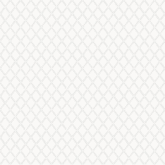 Trevor White Leaf Trellis Wallpaper by A-Street Prints Botanica Covers about 57.5 square feet 20.9-in by 33-ft long roll Unpasted 20.9 - Fabric Carolina -