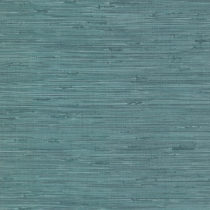 Fiber Blue Weave Texture Wallpaper by Brewster Techniques & Finishes III Covers about 56.4 square feet 20.5-in by 33-ft long roll Unpasted 20.9 - Fabric Carolina -