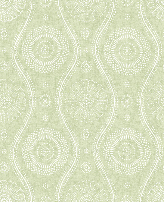 Meadow Painterly Wallpaper by A-Street Prints Signature by Sarah Richardson Covers about 56.4 square feet 20.5-in by 33-ft long roll Unpasted 12.6 - Fabric Carolina -