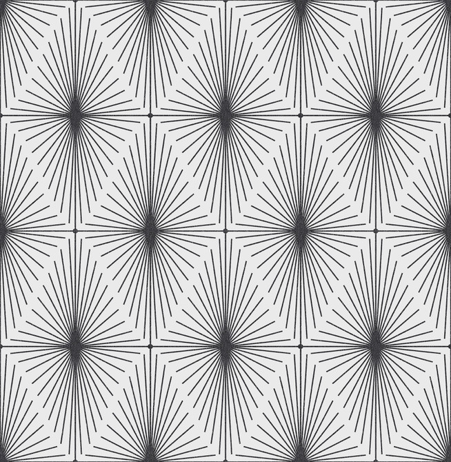 Draper Black Geometric Wallpaper by Brewster Kitchen & Bath Essentials Covers about 56.4 square feet 20.5-in by 33-ft long roll Unpasted 10.4 - Fabric Carolina -