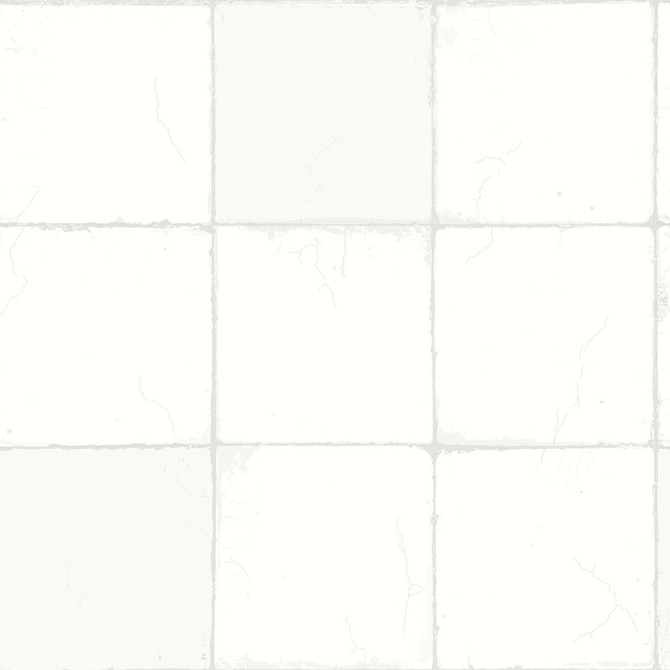 Capri Off White Tiles Wallpaper by Wall Vision In Bloom Covers about 57.8 square feet 21-in by 33-ft long roll Unpasted 21 - Fabric Carolina - Capri Off White Tiles Wallpaper by Wall Vision In Bloom Covers about 57.8 square feet 21-in by 33-ft long roll Unpasted 21 - Fabric Carolina -