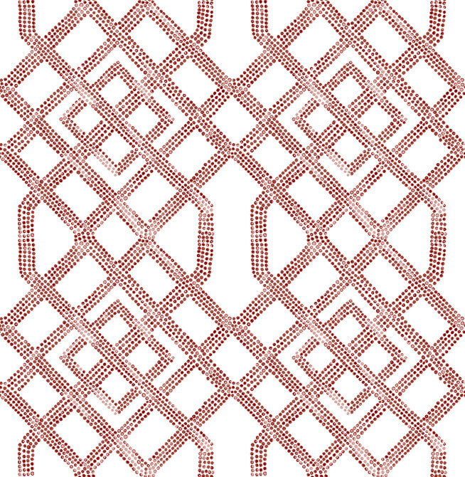 Traverse Red Trellis Wallpaper by A-Street Prints Equinox Covers about 56.4 square feet 20.5-in by 33-ft long roll Unpasted 20.9 - Fabric Carolina -