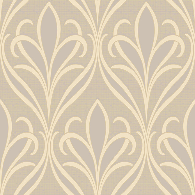 Vivian Grey Nouveau Damask Wallpaper by Advantage Traditional Covers about 57.8 square feet 21-in by 33-ft long roll Unpasted 21 - Fabric Carolina -