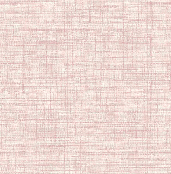 Tuckernuck Rose Linen Wallpaper by Brewster Techniques & Finishes III Covers about 56.4 square feet 20.5-in by 33-ft long roll Unpasted 0 - Fabric Carolina -