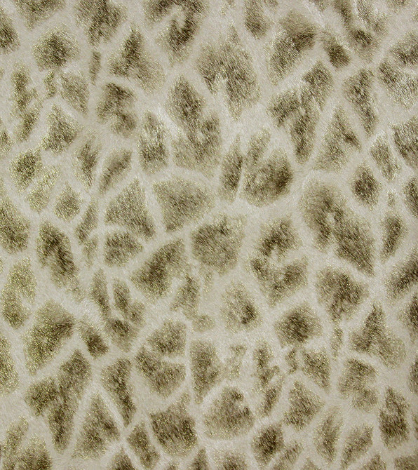 Montone Taupe Giraffe Wallpaper by Brewster Selvaggia Covers about 57.8 square feet 21-in by 33-ft long roll Unpasted 25 - Fabric Carolina -