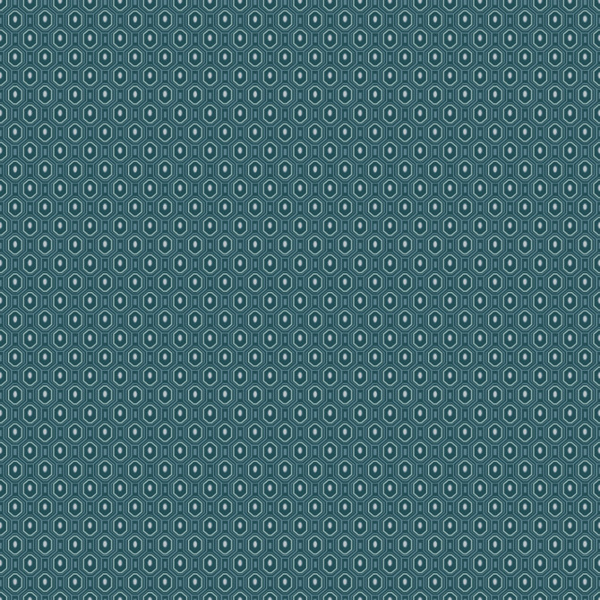 Ambassador Blue Geometric Wallpaper by Engblad & Co Lounge Luxe Covers about 57.8 square feet 21-in by 33-ft long roll Unpasted 2.5 - Fabric Carolina -