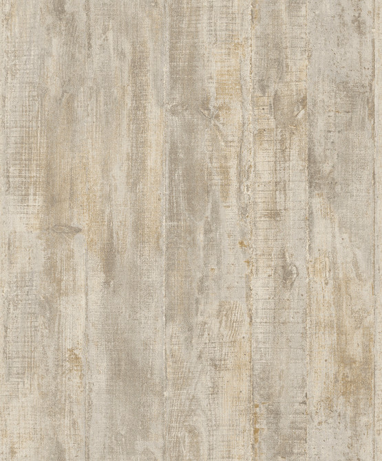 Huck Taupe Weathered Wood Plank Wallpaper by Advantage Geo & Textures Covers about 57.5 square feet 20.9-in by 33-ft long roll Unpasted 0 - Fabric Carolina -
