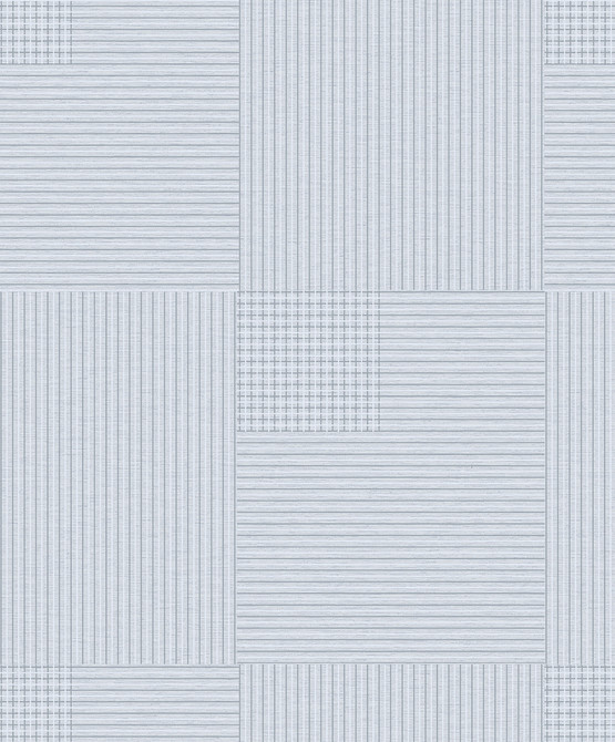 Ronald Light Blue Squares Wallpaper by Advantage Geo Covers about 57.8 square feet 21-in by 33-ft long roll Unpasted 25 - Fabric Carolina -