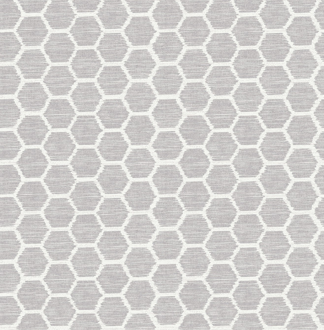 Aura Lavender Honeycomb Wallpaper by A-Street Prints Celadon Covers about 56.4 square feet 20.5-in by 33-ft long roll Unpasted 10.4 - Fabric Carolina -