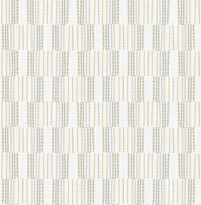 Burgen Grey Geometric Linen Wallpaper by A-Street Prints BlueBell Covers about 56.4 square feet 20.5-in by 33-ft long roll Unpasted 10.4 - Fabric Carolina -