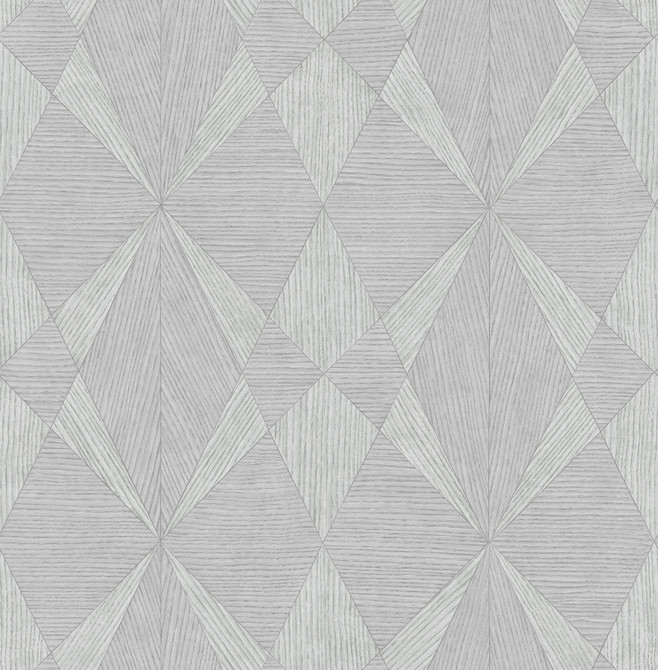 Intrinsic Grey Textured Geometric Wallpaper by Decorline Architecture Covers about 56.4 square feet 20.5-in by 33-ft long roll Unpasted 20.9 - Fabric Carolina -