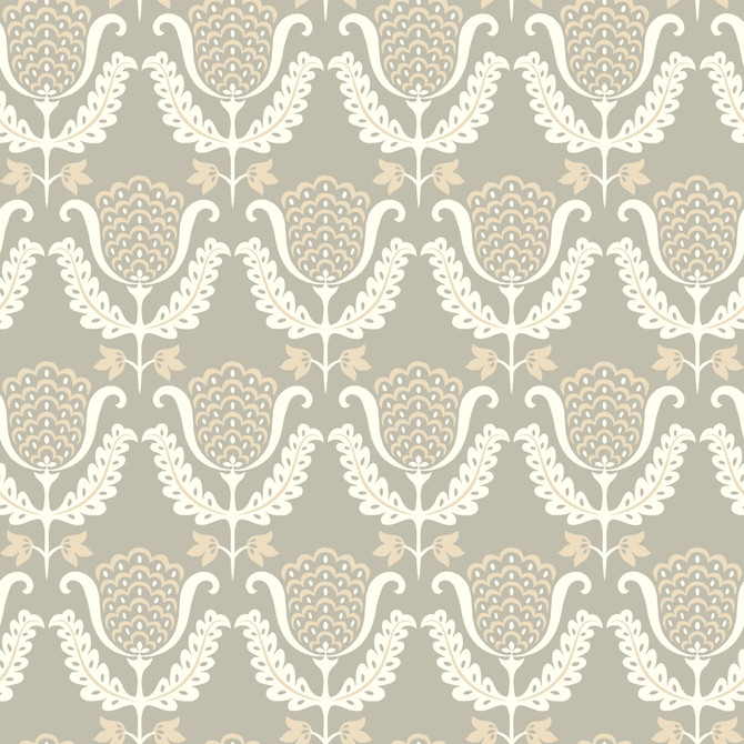 Grey One Wish Wallpaper by Waverly Waverly Garden Party Covers about 56.4 square feet 20.5-in by 33-ft long roll Prepasted 10.25 - Fabric Carolina -