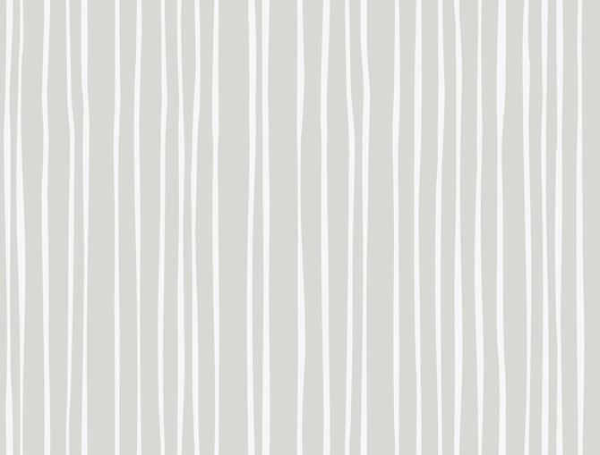 Grey & Cream Liquid Lineation Wallpaper by York Wallcoverings Stripes Resource Library Covers about 60.8 square feet 27-in by 27-ft long roll Prepasted 20.5 - Fabric Carolina -