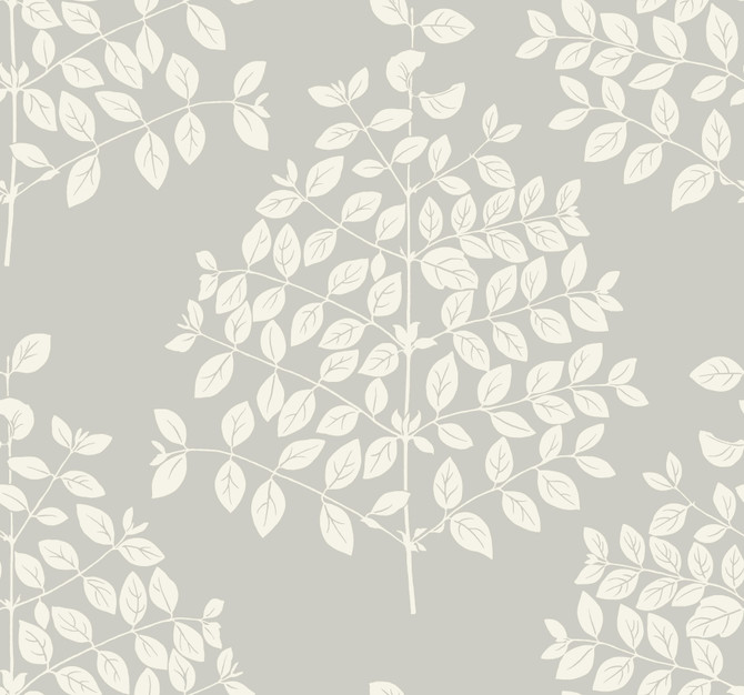 Tender Pearl Grey Wallpaper by Candice Olson Candice Olson Modern Nature 2nd Edition Covers about 60.8 square feet 27-in by 27-ft long roll Unpasted 25.25 - Fabric Carolina -