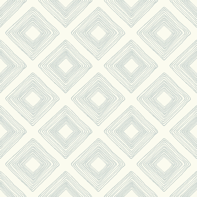 Diamond Sketch Eggshell Wallpaper by Magnolia Home Magnolia Home Vol. II Covers about 56.4 square feet 20.5-in by 33-ft long roll Prepasted 6.88 - Fabric Carolina -