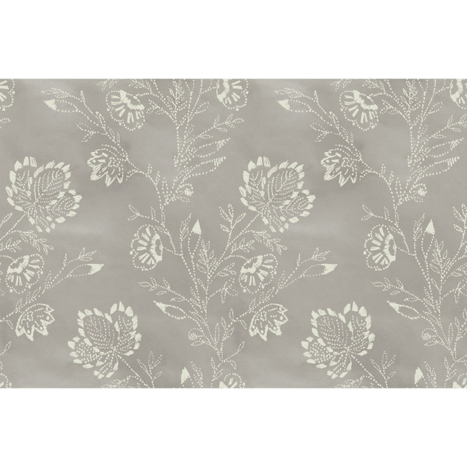 Barbier Grey Wallpaper by Lemieux et Cie Lemieux et Cie Covers about 60.8 square feet 27-in by 27-ft long roll Unpasted 18 - Fabric Carolina - Barbier Grey Wallpaper by Lemieux et Cie Lemieux et Cie Covers about 60.8 square feet 27-in by 27-ft long roll Unpasted 18 - Fabric Carolina -
