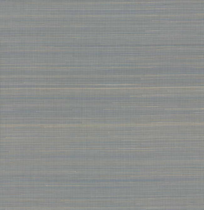 Abaca Weave Blue Wallpaper by Antonina Vella Antonina Vella Elegant Earth Covers about 72 square feet 36-in by 24-ft long roll Unpasted 0 - Fabric Carolina -