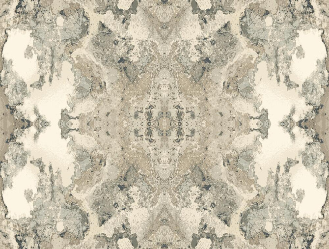 Inner Beauty Grey Peel & Stick Wallpaper by Candice Olson York Premium Peel + Stick Covers about 45 square feet 27-in by 20-ft long roll Peel & Stick 20.5 - Fabric Carolina -