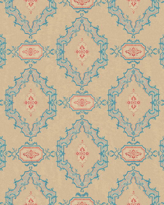 THE BAR TAPESTRY Wallpaper (WP30178) by Mind The Gap | WP30178 | ORIENT EXPRESS | 1 roll x 20.5 x 393.7 in | 0.52m / 20.5in | 10m / 393.7in | 5.20mp | 52cm / 20.5in | Blue, Red | Non-woven | Paste the wall | 1-roll in a box | Fabric Carolina | https://www.fabriccarolina.com/