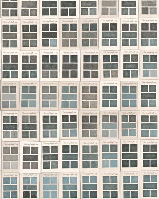 TRAITE DES COULEURS Neutral Wallpaper (WP20413) by Mind The Gap | WP20413 | THE WALLPAPER COMPENDIUM 1 | 3 rolls x 20.5 x 118.1 in | 0.52m / 20.5in | 3m / 118in | 4.65mp | 300cm / 118in | Blue, Grey, White | Textured Matte | Paste the wall | 3-rolls in a box | Fabric Carolina | https://www.fabriccarolina.com/