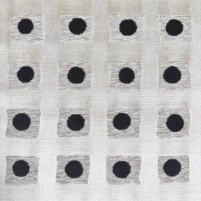 Remy Domino by Magnolia Fabric - 63% Visc, 31% Poly 6% Cot India 30,000 MAR Horizontal: 3 and Vertical: 2.75 54 - Fabric Carolina -