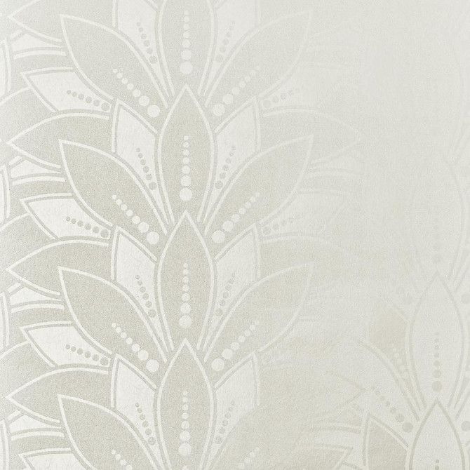 Astoria Bead (Wp) # 04 Pearl by 1838 Wallcoverings Wallpaper Elodie STRAIGHT PASTE THE WALL UNITED KINGDOM V-5.1" 20.5"X11YD - Fabric Carolina -