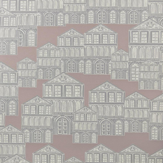 Maison (Wp) # 02 Rose by 1838 Wallcoverings Wallpaper Elodie HALF DROP PASTE THE WALL UNITED KINGDOM V-21" 20.5"X11YD - Fabric Carolina - Maison (Wp) # 02 Rose by 1838 Wallcoverings Wallpaper Elodie HALF DROP PASTE THE WALL UNITED KINGDOM V-21" 20.5"X11YD - Fabric Carolina -
