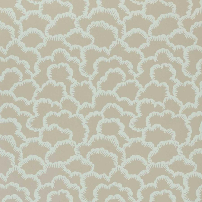 Stratus (Wp) # 04 Alabaster by 1838 Wallcoverings Wallpaper V&A Decorative Papers Iii STRAIGHT PASTE THE WALL UNITED KINGDOM V-12.5" 20.5"X11YD - Fabric Carolina -