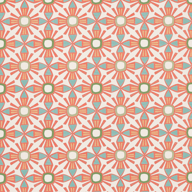 Thibaut Wallpaper Kona Coral T15832  Wallpaper Non Woven Wallpaper  U.S.A </p><p>Repeat: H: , V: 6.25  (15.88 cm) 27 in  (68.58 cm) - My Fabric Connection -