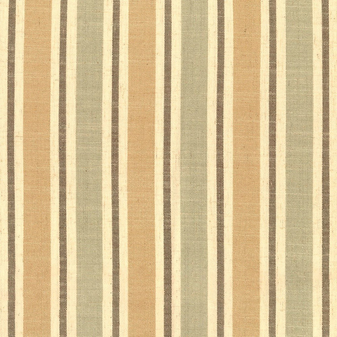 Greenhouse Fabric F5813 Meadow - 75% Recycled Polyester, 25% Linen China 70000 4.5" H 57" - My Fabric Connection -