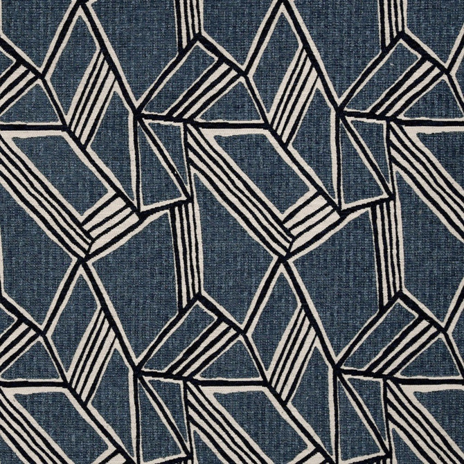 Greenhouse Fabric F5833 Blues - 100% Polyester China 45000 13.5" H, 13.5" V 54" - My Fabric Connection -
