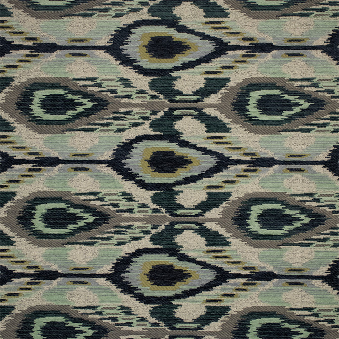 Greenhouse Fabric F6352 Lakeside - 100% Polyester China 12000 14.37" H, 6.92" V 54" - My Fabric Connection -