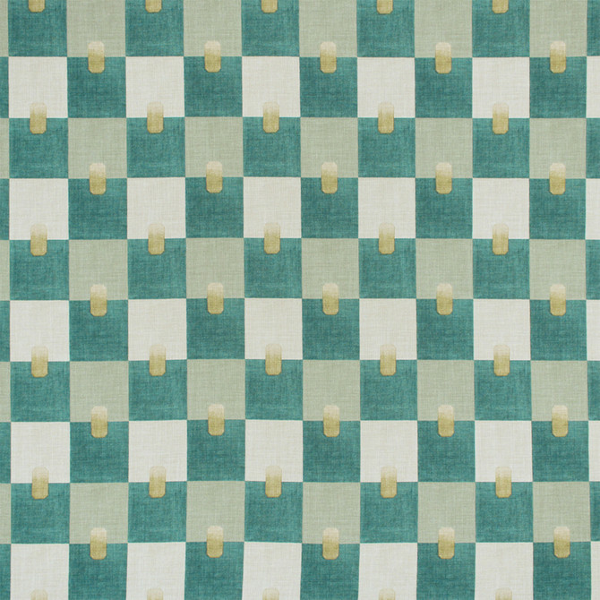 Greenhouse Fabric F6350 Canard - 100% Polyester China 60000 13.5" H, 12.7" V 55" - My Fabric Connection -