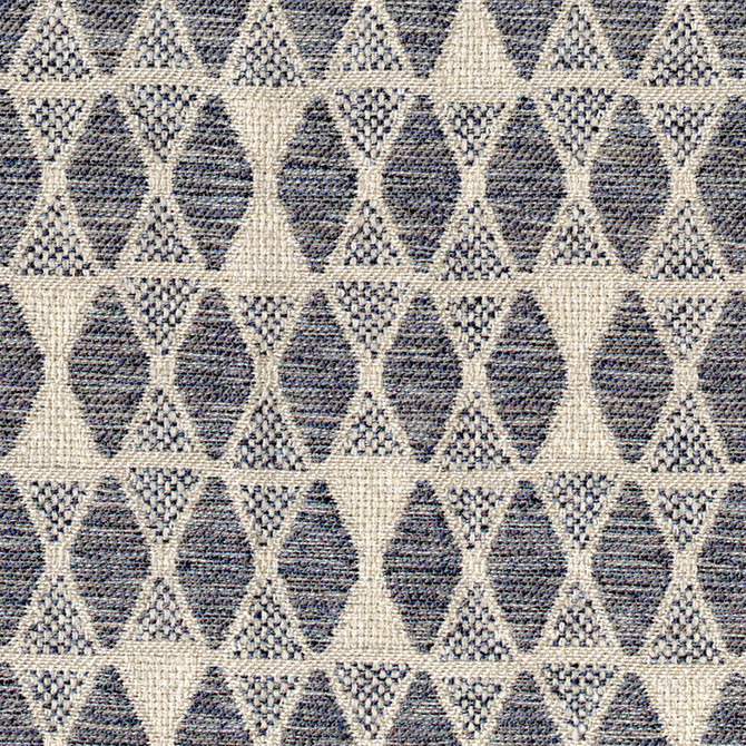 Greenhouse Fabric F5664 Indigo - 100% Polyester China 50000 14" H, 12.75" V 56" - My Fabric Connection -