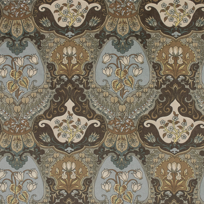 Greenhouse Fabric S7142 Ganache - 100% Polyester China 50000 15" H, 13.5" V 56" - My Fabric Connection -