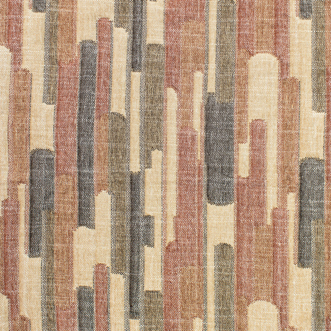 Greenhouse Fabric S7049 Cajun - 64% Viscose, 14% Cotton, 13% Linen, 9% Polyester Belgium 102000 13.75" H, 15.25" V 54" - My Fabric Connection -