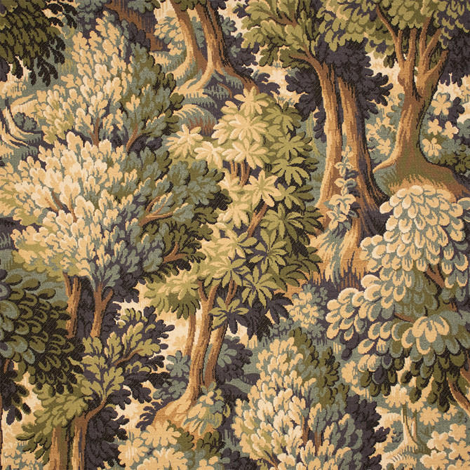 Greenhouse Fabric S7179 Forest - 100% Cotton Spain 51000 27." H, 36" V 54" - My Fabric Connection -
