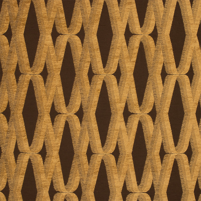 Greenhouse Fabric S7026 Toffee - 58.81% Rayon, 22.89% Cotton, 18.3% Polyester USA 33000 7.25" H, 8" V 57" - My Fabric Connection -