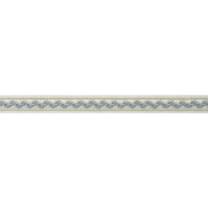 Bree Tape Aqua and Willow AE12375 by Thibaut Trim Thibaut Trim Bree Tape Aqua and Willow AE12375Trim ISLANDER 96% Polyester, 4% Cotton U.S.A </p><p>Repeat: H: , V: 0.75 in  (1.91 cm) - Fabric Carolina -