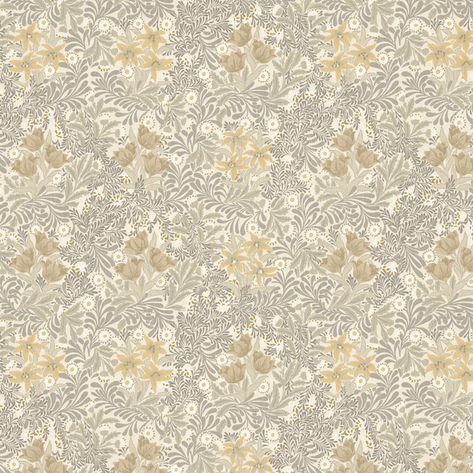 7885 Bower 2 Dove by Wmah Fabric Wmah Fabric 7885 Bower 2 DoveFabric William Morris At Home Flora & Foliage 100%Cot Spain </p><p>Repeat: H: 18.125, V: 2 55 in - Fabric Carolina -