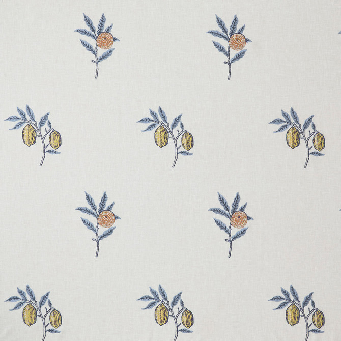 7891 Fruit Embroidery 3 Denim by Wmah Fabric Wmah Fabric 7891 Fruit Embroidery 3 DenimFabric William Morris At Home The Forager 52%Pol 48%Cot %Vemb India </p><p>Repeat: H: 13.75, V: 0 53 in - Fabric Carolina -