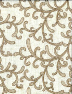 Elmont Bronze by Norbar Fabric PRISM ELEMENTS 95% POLYESTER 5% LINEN CHINA 10 1/4"V 13 3/4"H 53 - Fabric Carolina -