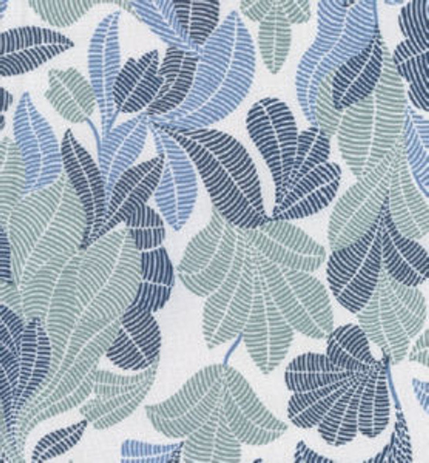 Nora Blue Lw by Norbar Fabric ROMANCE 100% COTTON SPAIN 25 1/2"V 18"H 55" - Fabric Carolina -