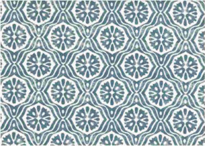 Union Old Blue by Norbar Fabric ROMANCE 100% COTTON SPAIN 3 3/4"V 3 5/8"H 55" - Fabric Carolina - Union Old Blue by Norbar Fabric ROMANCE 100% COTTON SPAIN 3 3/4"V 3 5/8"H 55" - Fabric Carolina -