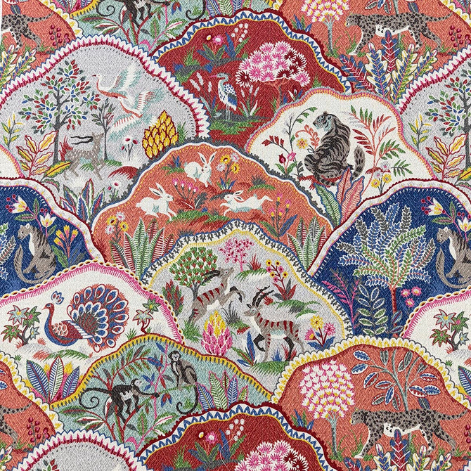 Woodland Multi by Magnolia Fabric - 100% Cotton Peru 30,000 WYZ Horizontal: 27 and Vertical: 27 54 - Fabric Carolina -