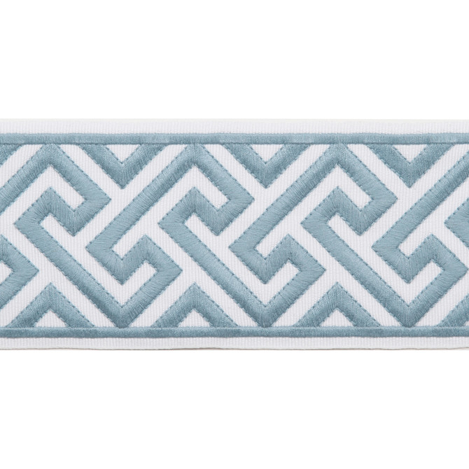 Melrose Emb Tape Skylight by Magnolia Trim - 51% Fibranne, 49% Polyester China Horizontal: and Vertical: 3.5 - Fabric Carolina -