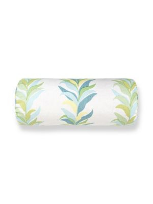 Chira Island Pillow 21 X 7 - Beachglass HNBADK166520004 by Scalamandre Pillows COLOR POP 100% LINEN U.S.A. Horizontal: and Vertical: 0 - Fabric Carolina -