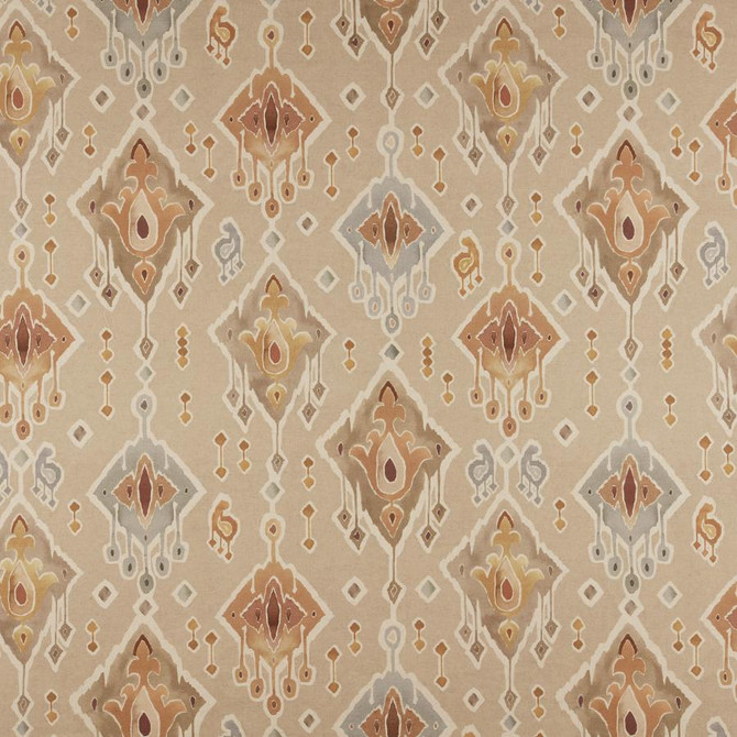 Sumba # 516 Terracotta by Maxwell Fabric Print Gallery Iii 85% COTTON
15% LINEN SPAIN V-27.4" H-27" 55" - Fabric Carolina -
